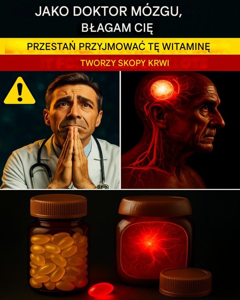Jako lekarz specjalizujący się w neurologii jestem ZSZOKOWANY: TA witamina zwiększa ryzyko udaru mózgu z dnia na dzień | Porady dotyczące zdrowia seniorów