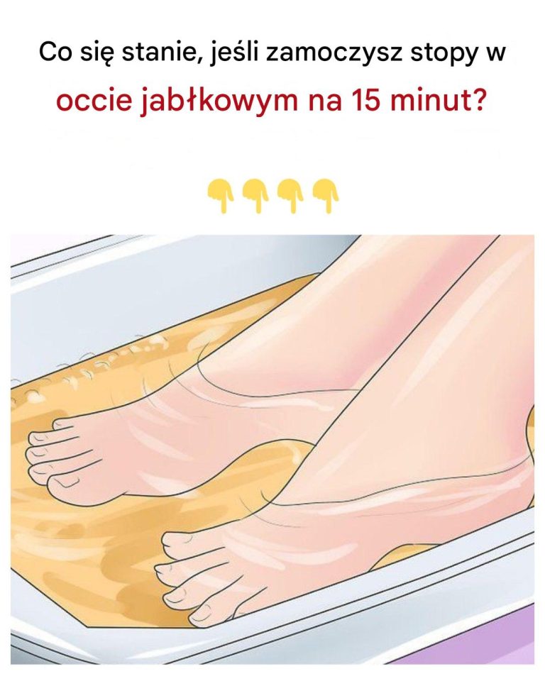 Moczenie stóp w occie jabłkowym: wypróbowałam to przez 15 minut i oto efekt