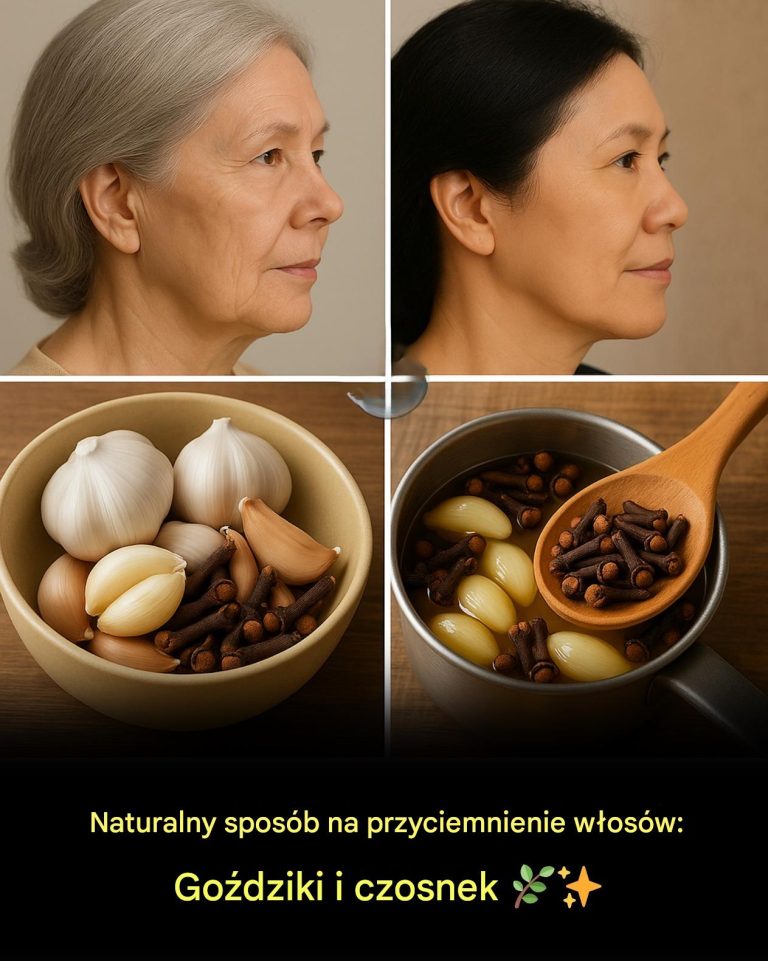 Naturalny środek przyciemniający włosy: goździki i czosnek