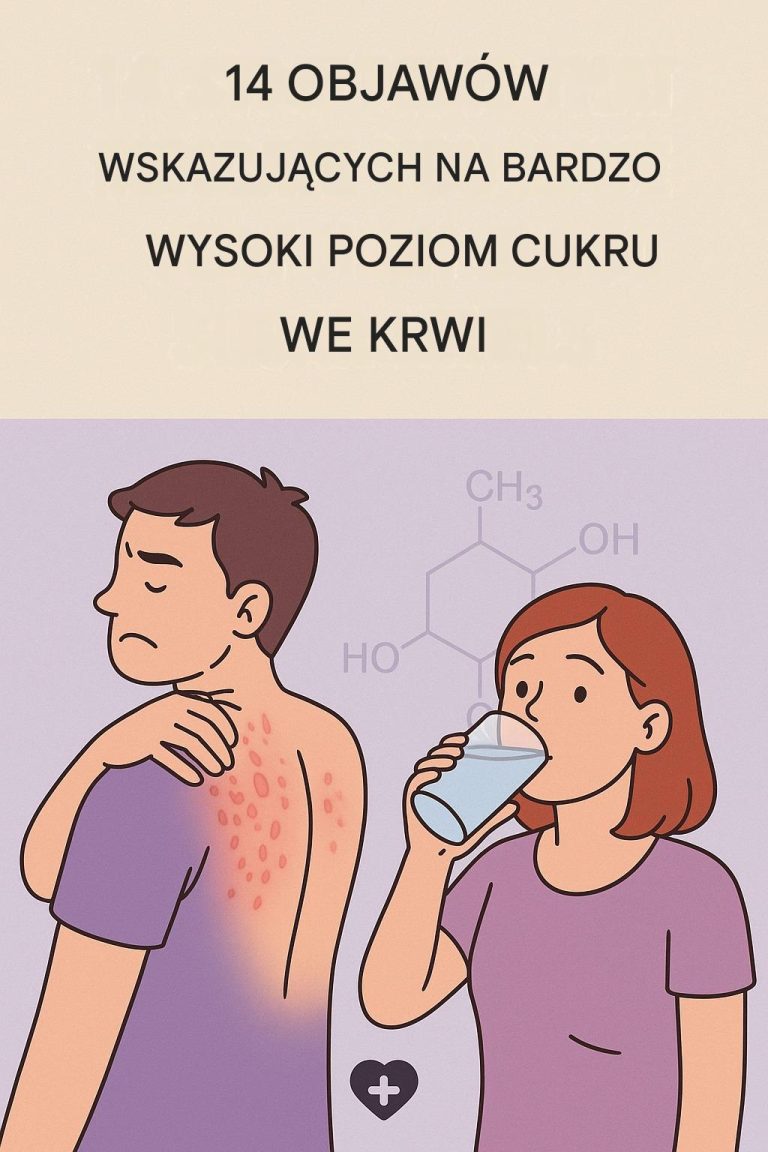 Objawy wskazujące na zbyt wysoki poziom cukru we krwi