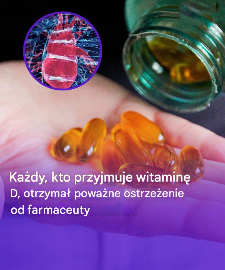Farmaceuta ostrzega wszystkich, którzy przyjmują witaminę D