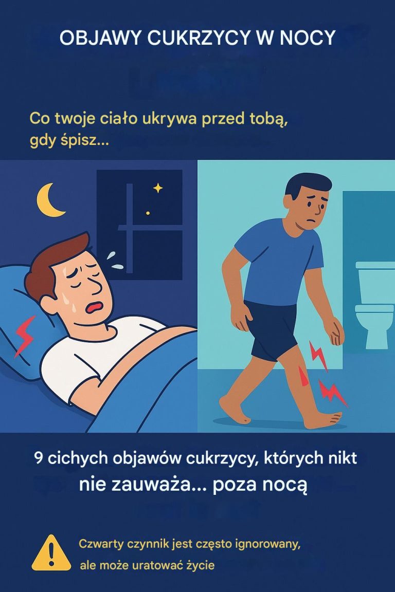 9 objawów cukrzycy pojawiających się w nocy: co musisz wiedzieć!