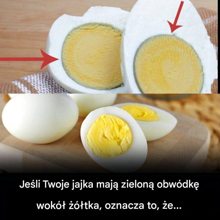 Dlaczego jajka na twardo mają dziwny zielony pierścień