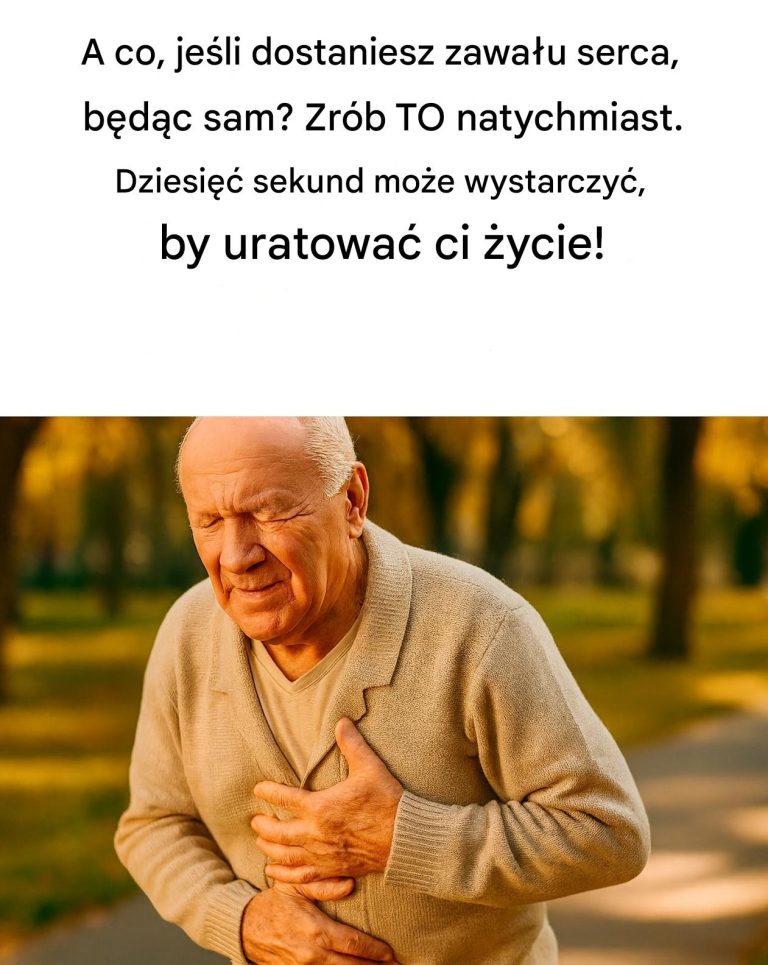 Możesz PRZEŻYĆ zawał serca, jeśli zrobisz TO w mniej niż 10 sekund (link w komentarzach)