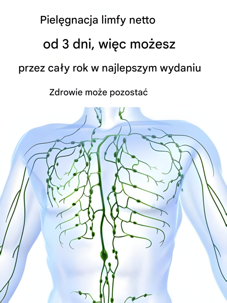 3-dniowy drenaż limfatyczny, który pozwoli Ci zachować zdrowie przez cały rok