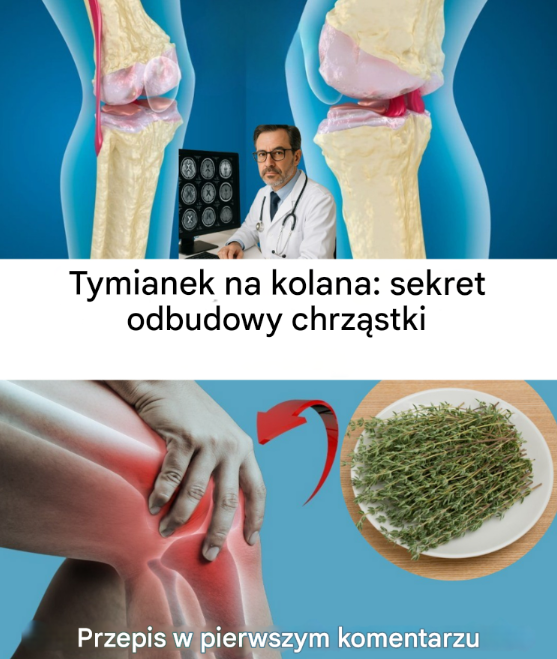 Tymianek na regenerację chrząstki kolanowej