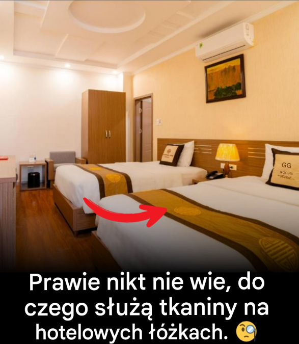 Do czego służą tkaniny na łóżkach hotelowych?