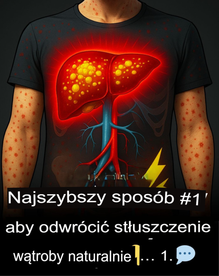 NAJSZYBSZY sposób nr 1 na naturalne odwrócenie stłuszczenia wątroby