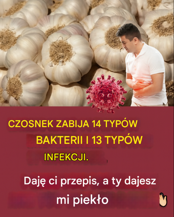 Czosnek w walce z bakteriami i infekcjami: najsilniejszy naturalny antybiotyk