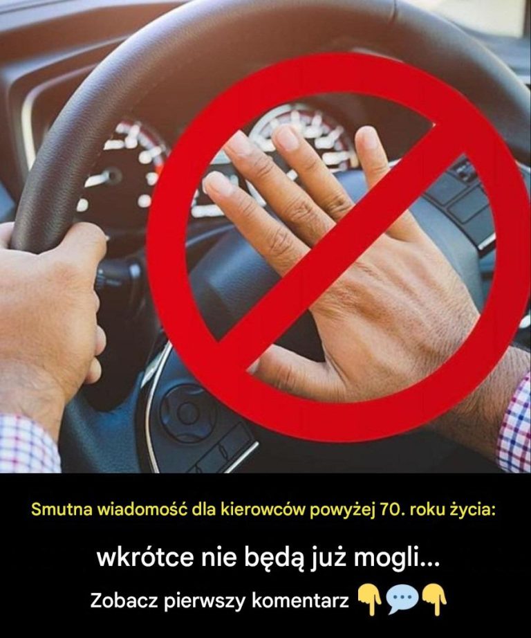 Smutna wiadomość dla kierowców powyżej 70. roku życia: wkrótce nie będą już mogli...