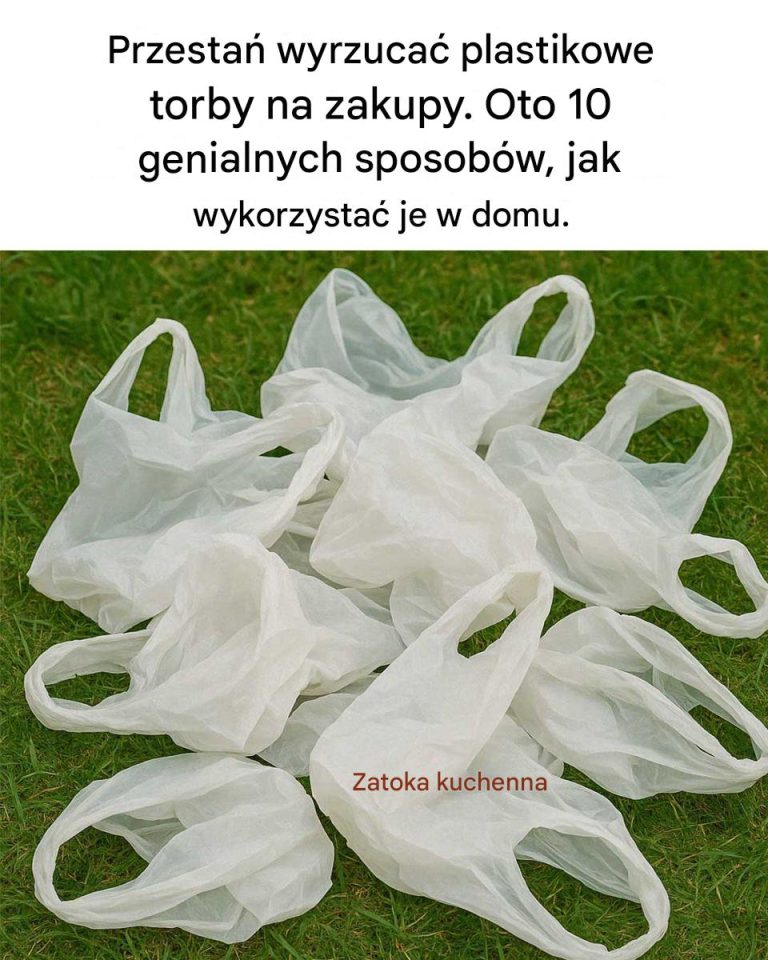 Przestań wyrzucać plastikowe torby na zakupy. Oto 10 genialnych sposobów, jak wykorzystać je w domu.