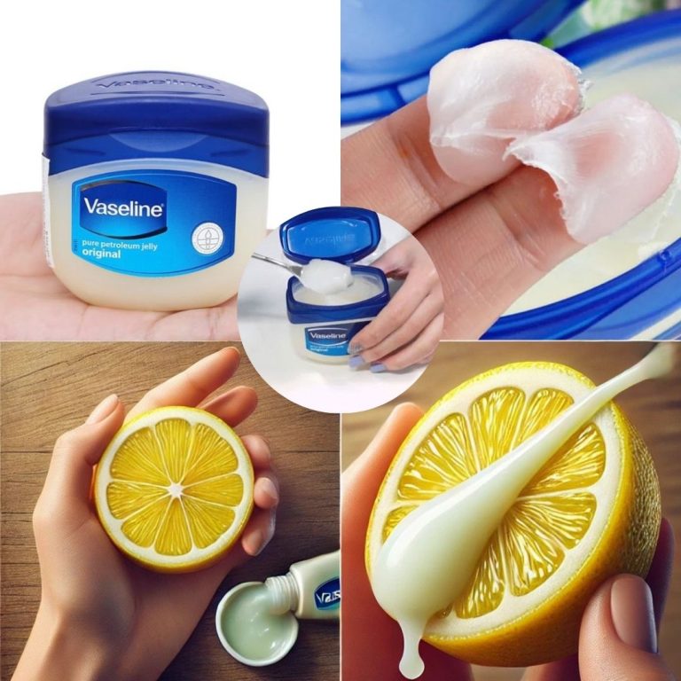Wymieszaj wazelinę z cytryną, a będziesz zaskoczony!