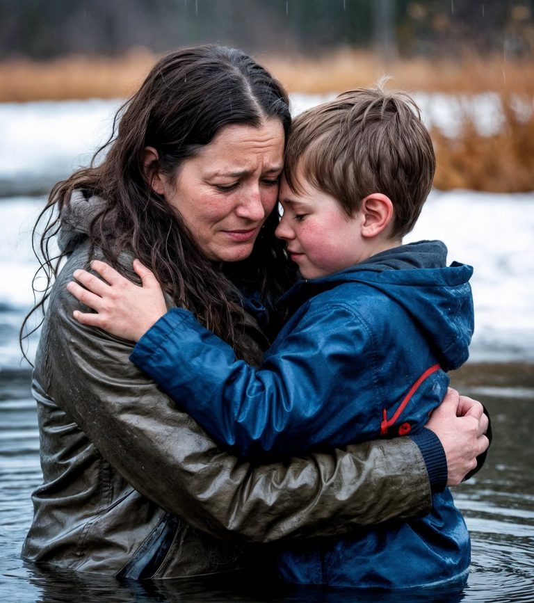 Kobieta uratowała wnuka bogatego mężczyzny przed lodowatą wodą. Kiedy dowiedział się, że właśnie wyszła z więzienia, zaproponował jej pracę jako zmywaczka.