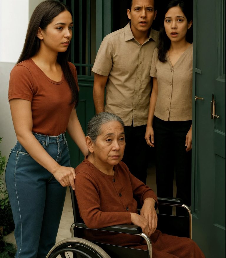 Mój mąż zamieszkał ze swoją kochanką. Nic nie powiedziałam. Po prostu zaniosłam wózek inwalidzki mojej przykutej do łóżka teściowej do ich domu i tam go zostawiłam. Potem, odwracając się, żeby wyjść, wypowiedziałam kilka słów… które sprawiły, że ich twarze zbladły.