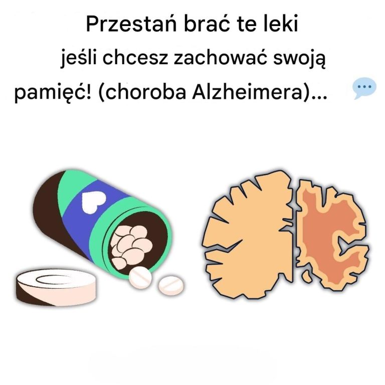 Przestań brać te leki, jeśli chcesz zachować pamięć! (ryzyko demencji)