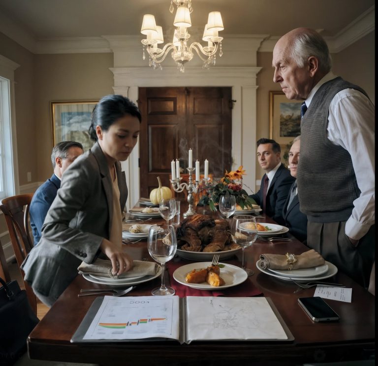 „Zbudowałem firmę wartą 22 miliony dolarów, opłacałem rachunki mojej rodziny – a mimo to, podczas kolacji z okazji Święta Dziękczynienia w Illinois, mój ojciec krzyknął na mnie: «Wynoś się stąd, przegrywie»”.