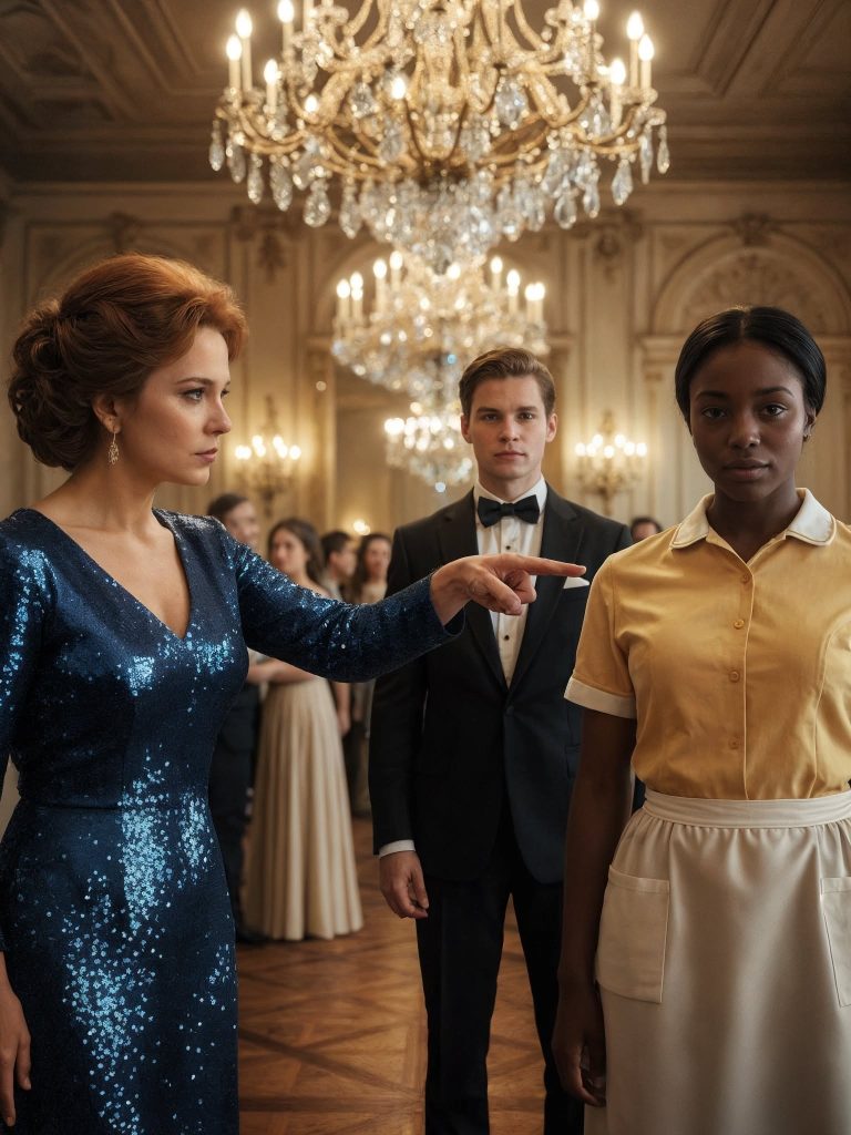 „JEŚLI ZATANEKNIESZ TEGO WALCA, WYJDZIESZ ZA MNIE ZA MEGO SYNA…” – szydził milioner, ale czarna pokojówka była mistrzynią tańca.