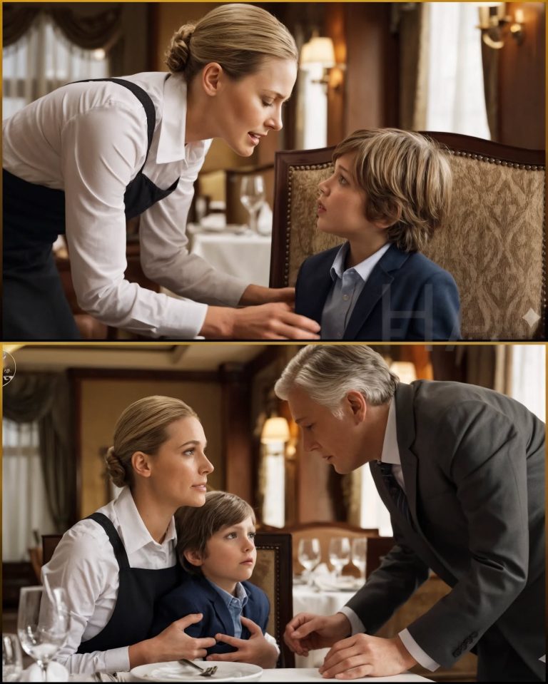 „Kelnerka zauważyła to, czego nie zauważyli lekarze, i w ciągu kilku minut uratowała życie synowi miliardera”.