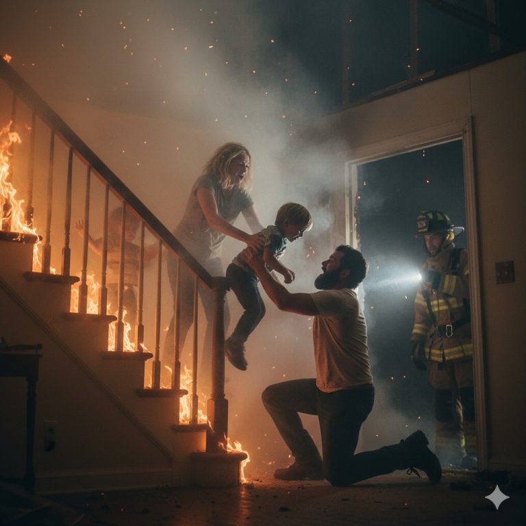 Kiedy w budynku mieszkalnym wybuchł ogromny pożar, robotnik migrujący, odrzucony przez całe sąsiedztwo, był jedynym, który rzucił się w płomienie. Ale kiedy upadł, wszystkie kamery zostały wyłączone… tylko jedna para oczu widziała prawdę.