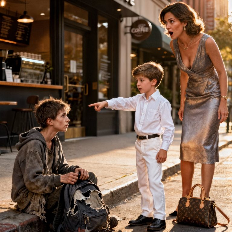 „Mamo, patrz! On jest moim odbiciem!” — I prawda, która go załamała…