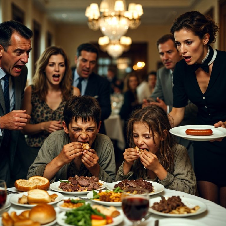 „Dwoje bezdomnych dzieci wbiegło prosto do restauracji i pożarło resztki jedzenia. Wszyscy byli wściekli i próbowali ich wyprosić – z wyjątkiem Lindy. Trzy dni później przed restauracją zaparkowała flota supersamochodów należących do najbogatszego miliardera w Ameryce”.