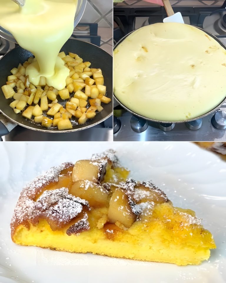 Omlet jabłkowy: przepis na szybki i smaczny pieczony deser