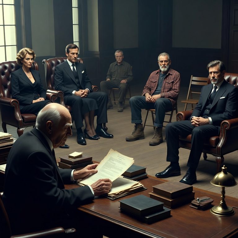 „Mój dziadek miał pięcioro dzieci, ale kiedy zachorował, opiekowali się nim tylko mój trzeci wujek i ojciec. Mimo to w testamencie nie zostawił im ani centa”.