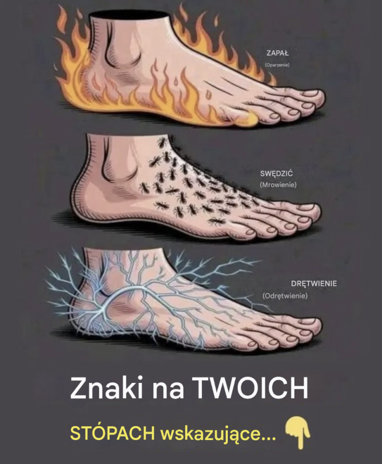 Znaki na TWOICH STÓPACH, które wskazują