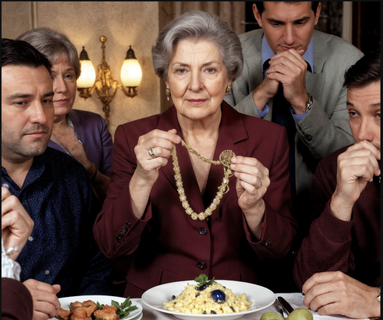 Dałem mamie naszyjnik za 1,5 miliona dolarów z okazji jej jubileuszu, a ona upokorzyła mnie na oczach wszystkich. Odpowiedziałem w sposób, który jasno dawał do zrozumienia, że ​​nie ma już kogo upokorzyć.