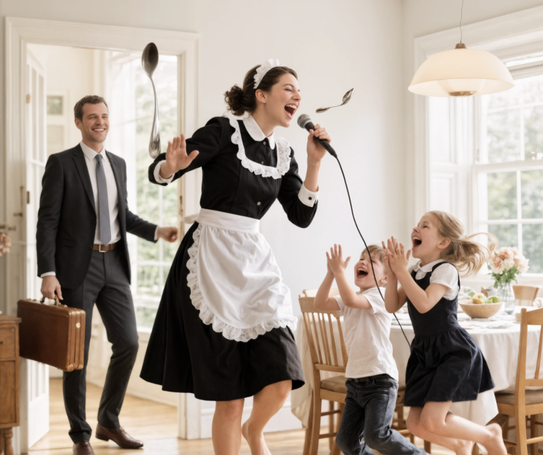 Pewien milioner wrócił wcześniej do domu — to, co zobaczył, jak jego gosposia robi z jego dziećmi, doprowadziło go do płaczu.